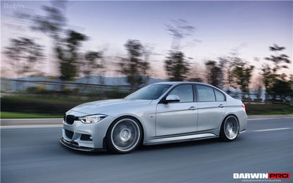 2013-2019 BMW 3 Series F35 M-Tech GV Style Carbon Fiber Side Skirts - DarwinPRO Aerodynamics