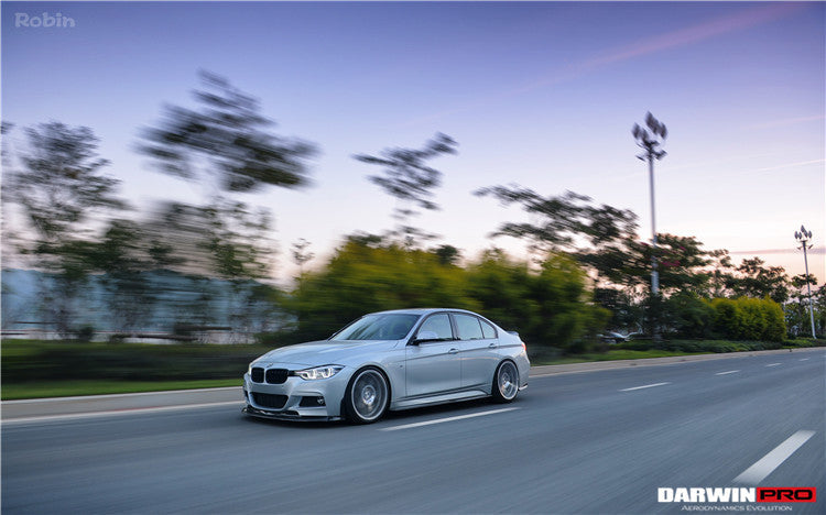 DarwinPRO 2013-2019 BMW 3 Series F30 F35 M-Tech GV Style Carbon Fiber Front Lip