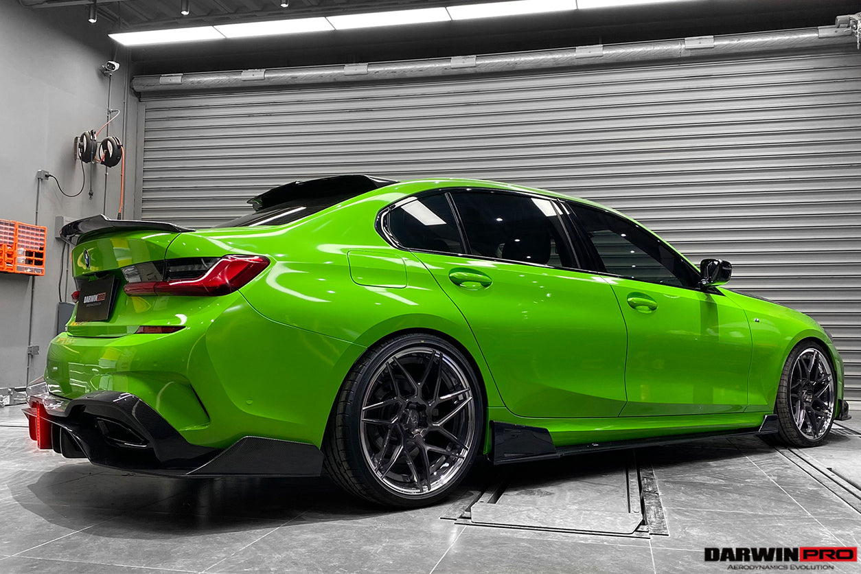 2019-2022 BMW 3 Series G20 BKSS Style Carbon Fiber Side Skirts Under Board - DarwinPRO Aerodynamics