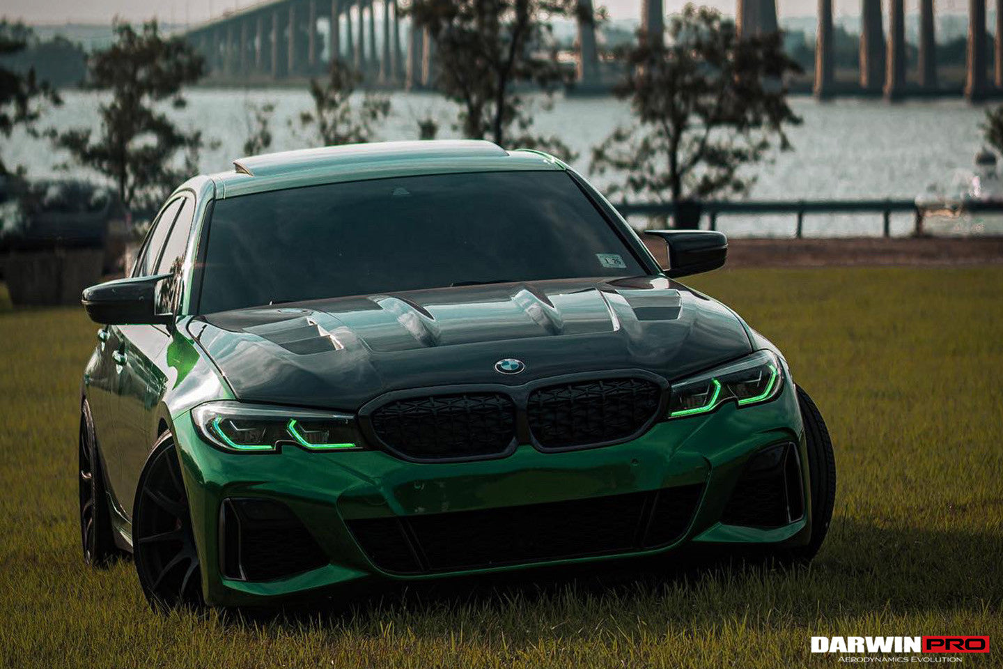 2019-2024 BMW 3 Series G20   G28 BKSS Style Carbon Fiber Hood - DarwinPRO Aerodynamics