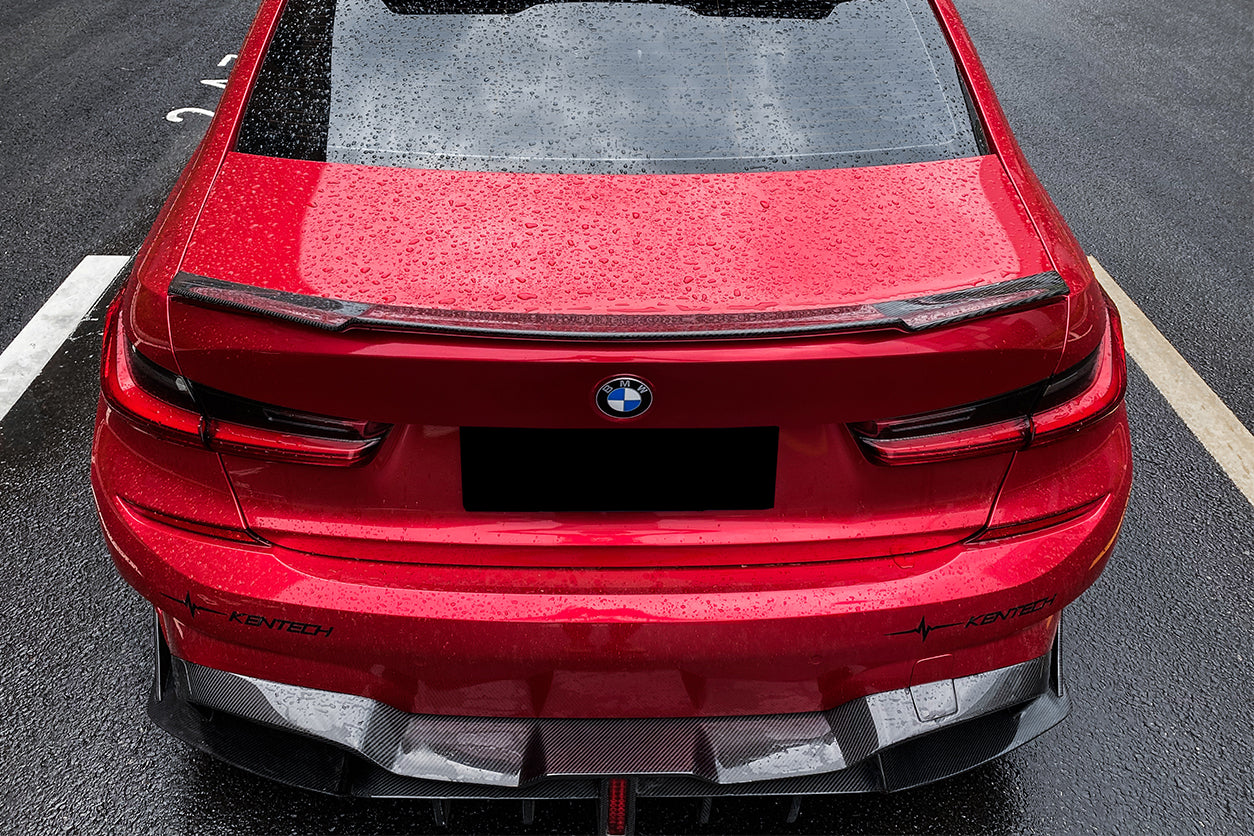 2019-2024 BMW 3 Series G20&G28&G80 M3 BKSS Style Carbon Fiber Trunk Spoiler - DarwinPRO Aerodynamics