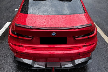 2019-2024 BMW 3 Series G20&G28&G80 M3 BKSS Style Carbon Fiber Trunk Spoiler - DarwinPRO Aerodynamics