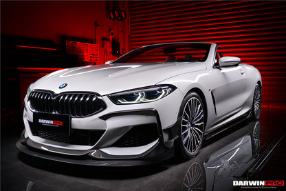2019-2025 BMW 8 Series G14 G15 M8 F91 F92 Convertible And Coupe IMP Performance Carbon Fiber Side Skirts Extensions (Add On)