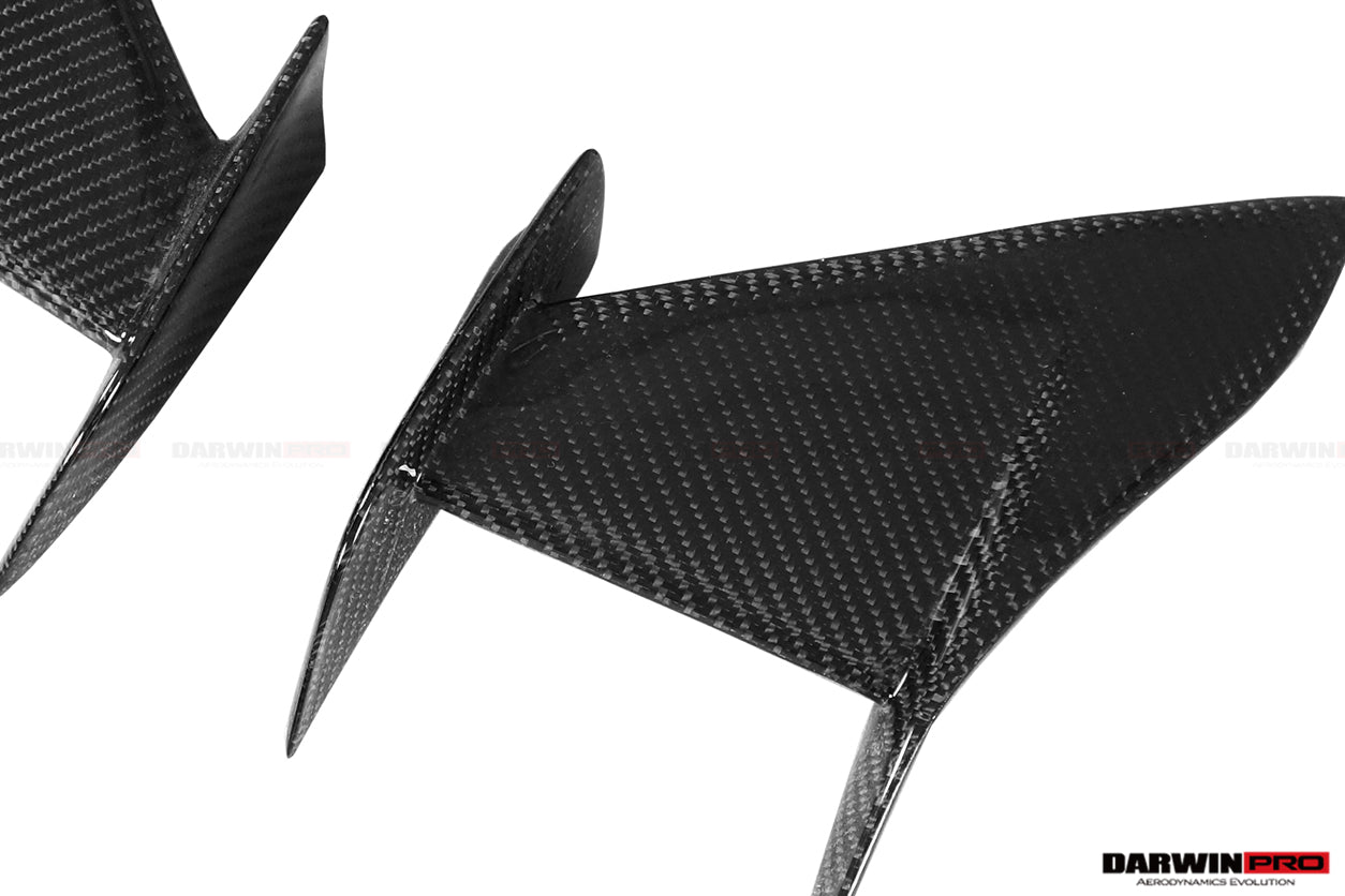 2018-2025 BMW 8 Series G14 Convertible  G15 Coupe  G16 4DR-Gran Coupe 840i M850i IMP Performance Carbon Fiber Front Bumper Canards