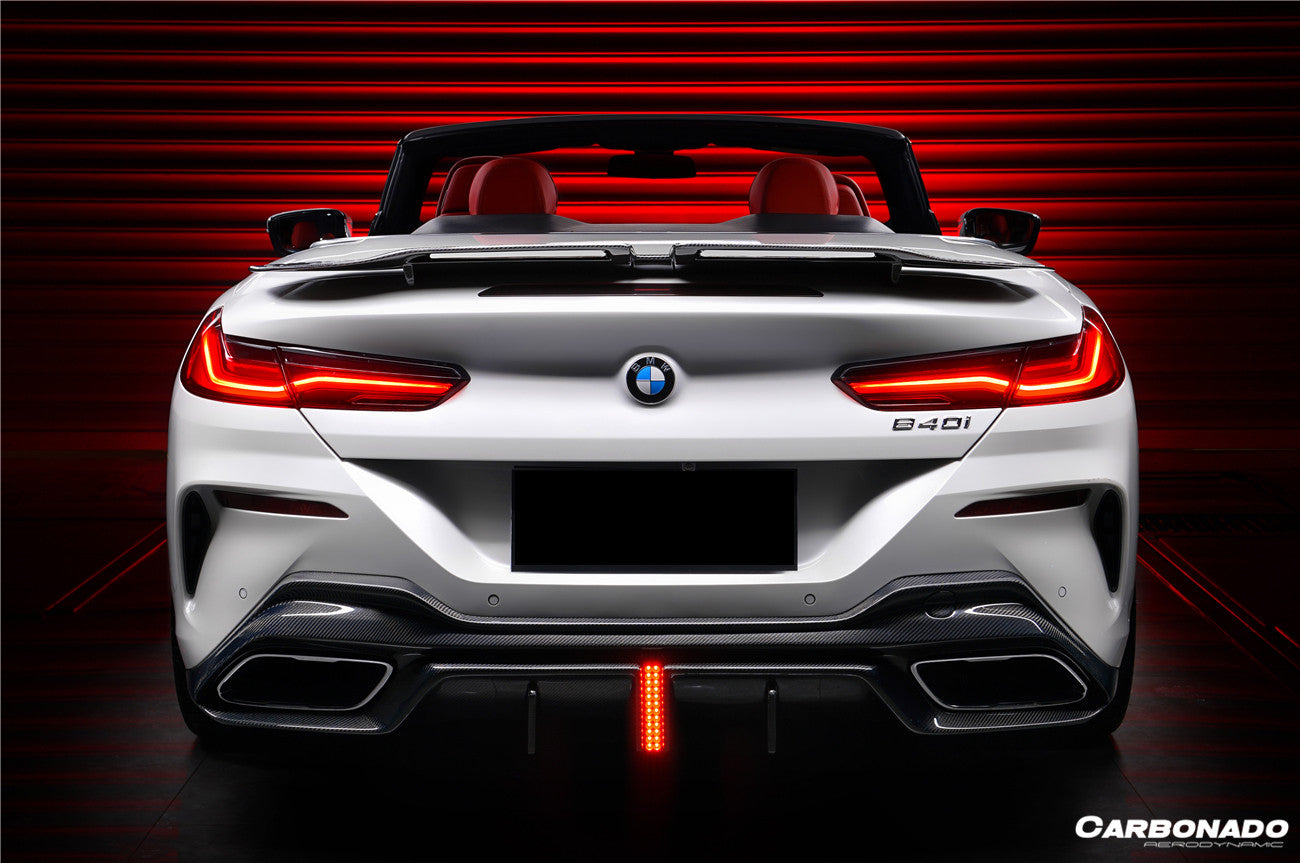 2018-2025 BMW 8 Series G14 Convertible  G15 Coupe  G16 4DR-Gran Coupe 840i  M850i IMP Performance Carbon Fiber Rear Diffuser