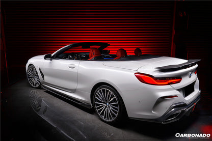 2018-2025 BMW 8 Series G14 Convertible  G15 Coupe  G16 4DR-Gran Coupe 840i  M850i IMP Performance Carbon Fiber Rear Diffuser