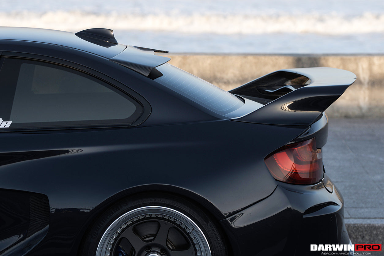 2014-2021 BMW 2 Series    M2 F22 F87 VR Style Trunk Spoiler - DarwinPRO Aerodynamics