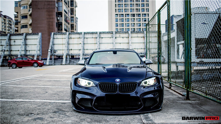 2016-2020 BMW M2 F87 VR Style Partial Carbon Fiber Wide Full Body kit - DarwinPRO Aerodynamics