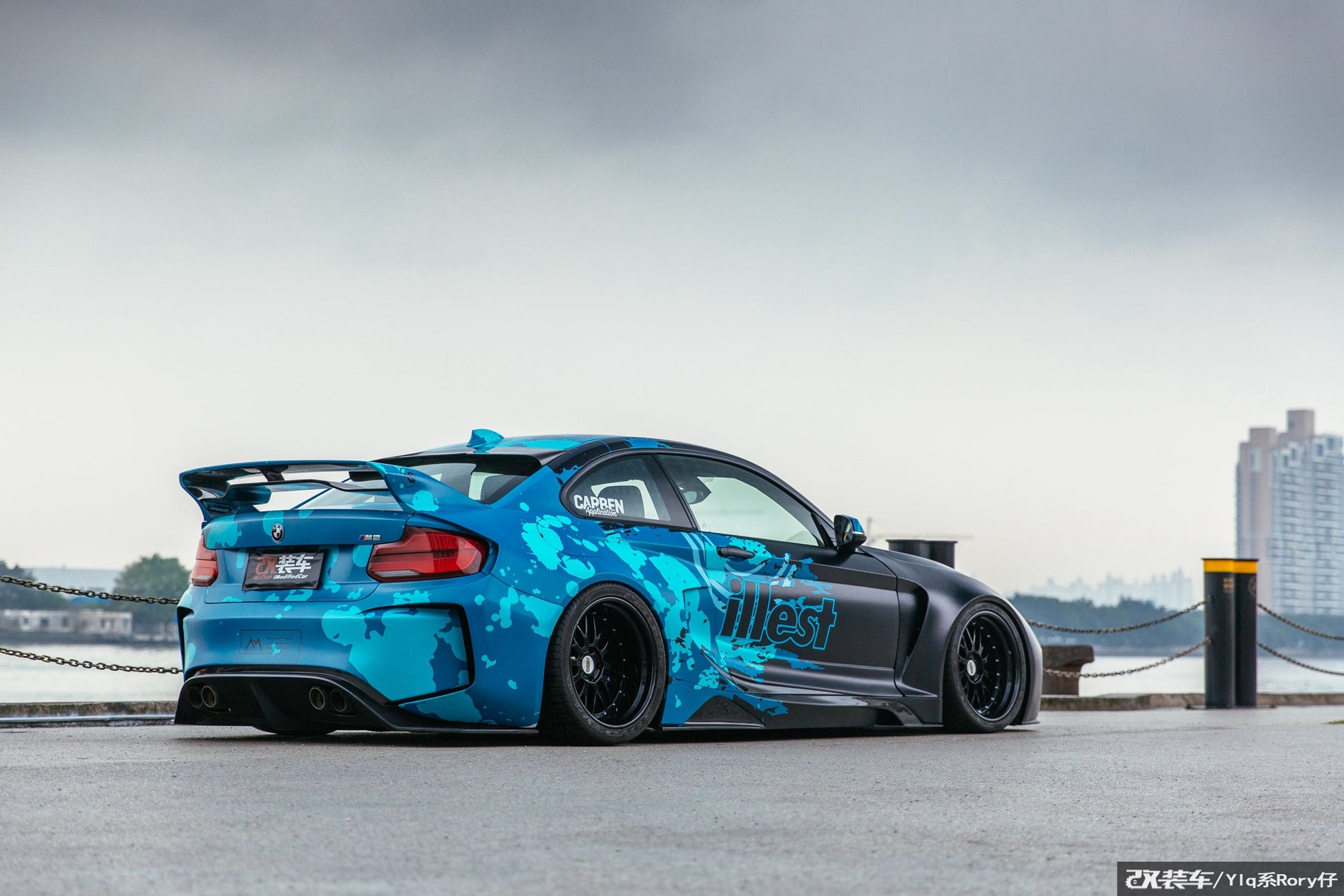 2016-2020 BMW M2 F87 VR Style Partial Carbon Fiber Wide Full Body kit - DarwinPRO Aerodynamics