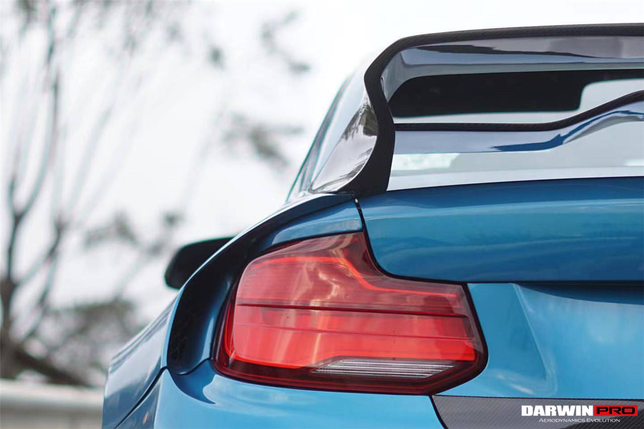 2014-2021 BMW 2 Series    M2 F22 F87 VR Style Trunk Spoiler - DarwinPRO Aerodynamics