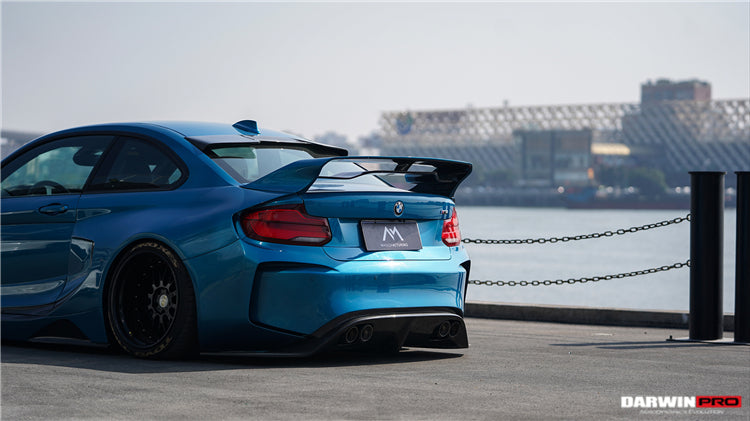 2016-2020 BMW M2 F87 VR Style Partial Carbon Fiber Wide Full Body kit - DarwinPRO Aerodynamics