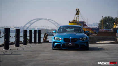 2016-2020 BMW M2 F87 VR Style Partial Carbon Fiber Wide Full Body kit - DarwinPRO Aerodynamics