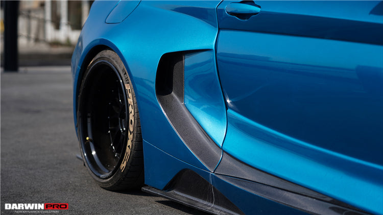 2016-2020 BMW M2 F87 VR Style Partial Carbon Fiber Wide Full Body kit - DarwinPRO Aerodynamics