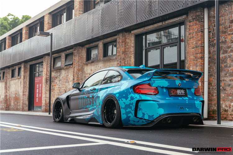 2016-2020 BMW M2 F87 VR Style Partial Carbon Fiber Wide Full Body kit - DarwinPRO Aerodynamics