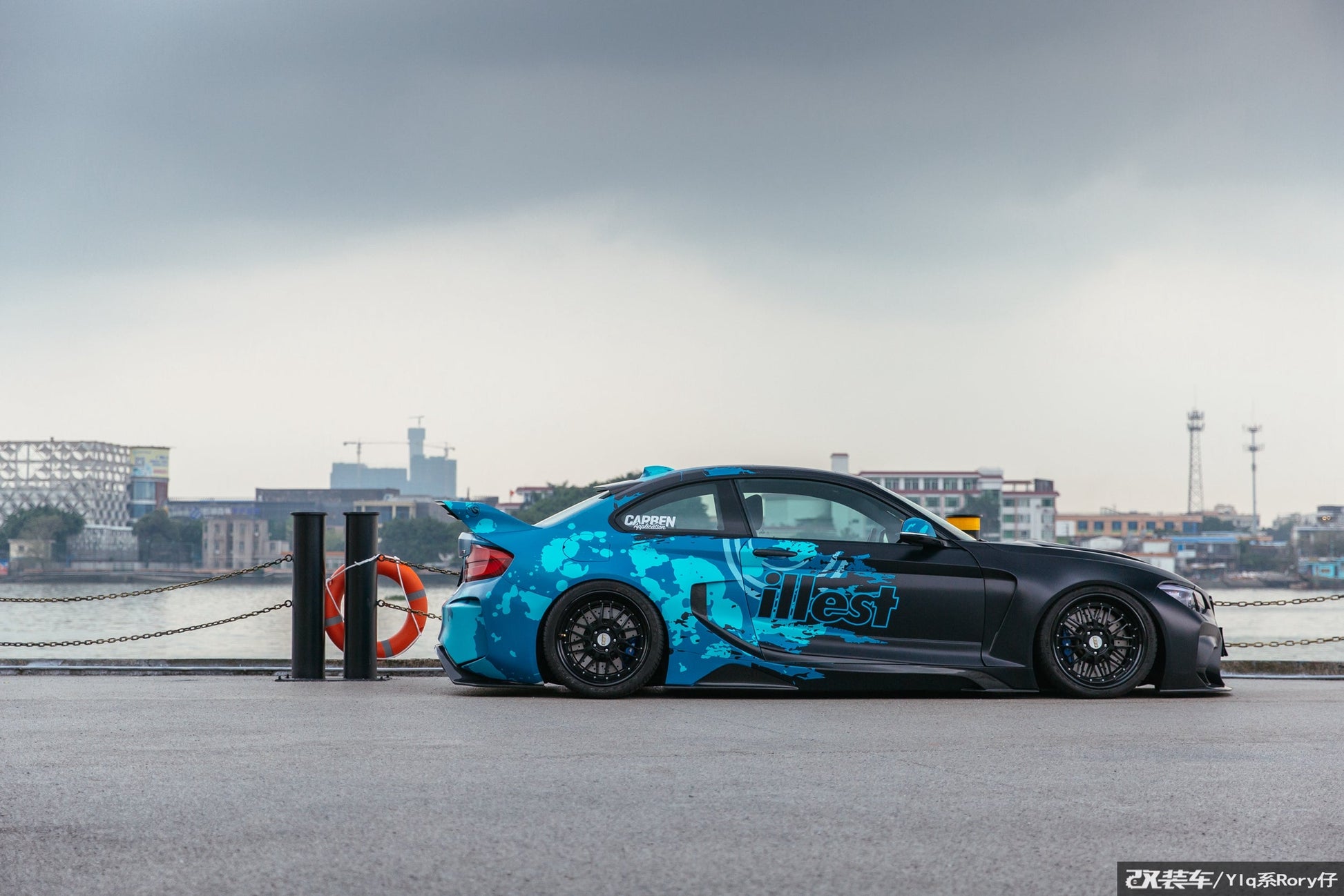 2016-2020 BMW M2 F87 VR Style Partial Carbon Fiber Wide Full Body kit - DarwinPRO Aerodynamics