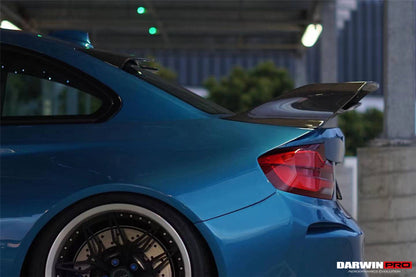 2014-2021 BMW 2 Series    M2 F22 F87 VR Style Trunk Spoiler - DarwinPRO Aerodynamics