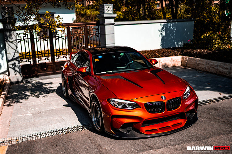 2014-2019 BMW 2 Series F22 VR Style Partial Carbon Fiber Wide Body Full Body Kit - DarwinPRO Aerodynamics