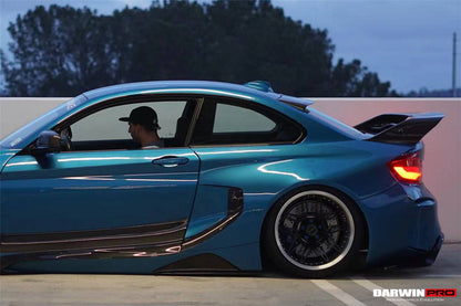 2014-2021 BMW 2 Series    M2 F22 F87 VR Style Trunk Spoiler - DarwinPRO Aerodynamics