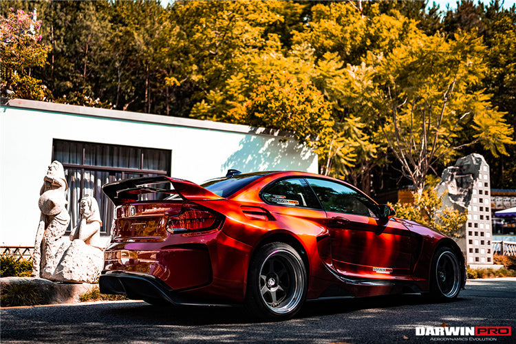 2014-2019 BMW 2 Series F22 VR Style Partial Carbon Fiber Wide Body Full Body Kit - DarwinPRO Aerodynamics