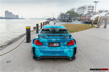 2016-2020 BMW M2 F87 VR Style Partial Carbon Fiber Wide Full Body kit - DarwinPRO Aerodynamics