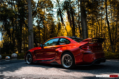 2014-2019 BMW 2 Series F22 VR Style Partial Carbon Fiber Wide Body Full Body Kit - DarwinPRO Aerodynamics