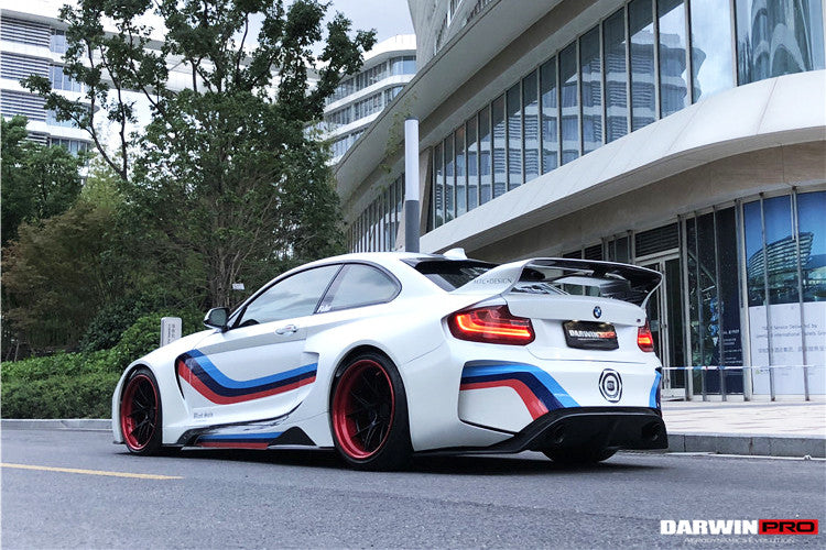 2014-2019 BMW 2 Series F22 VR Style Partial Carbon Fiber Wide Body Full Body Kit - DarwinPRO Aerodynamics