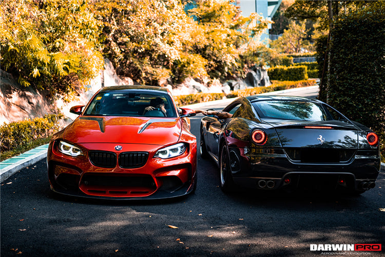 2014-2019 BMW 2 Series F22 VR Style Partial Carbon Fiber Wide Body Full Body Kit - DarwinPRO Aerodynamics