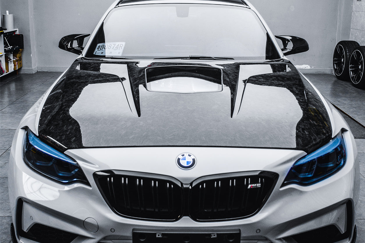 DarwinPRO 2014-2021 BMW M2    M2C 2-SERIES F22    F23    F87 IMP Performance Part Carbon Fiber Hood - DarwinPRO Aerodynamics