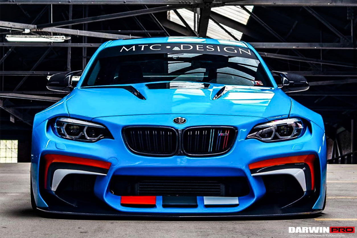 DarwinPRO 2014-2021 BMW M2    M2C 2-SERIES F22    F23    F87 IMP Performance Part Carbon Fiber Hood - DarwinPRO Aerodynamics