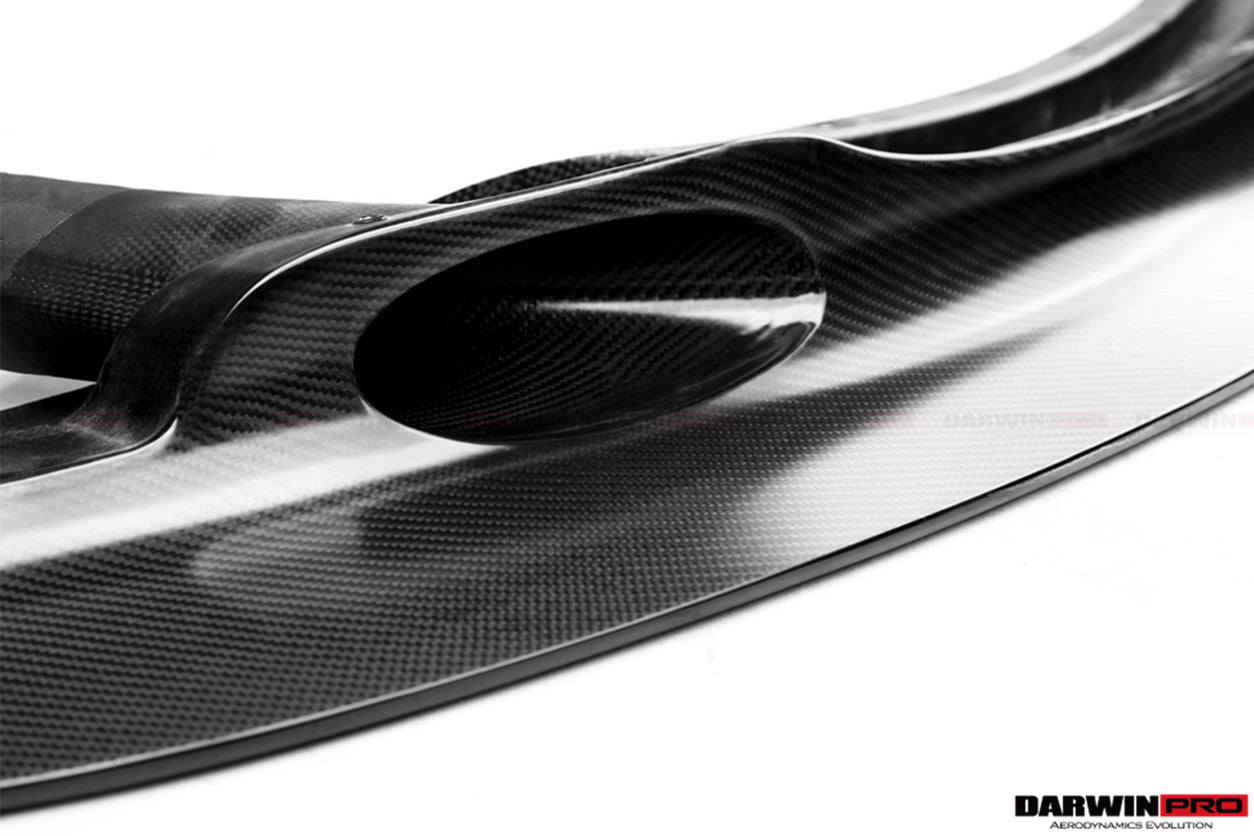 2008-2012 BMW M3 E90 E92 E93 GT4 Style Carbon Fiber Front Lip - DarwinPRO Aerodynamics