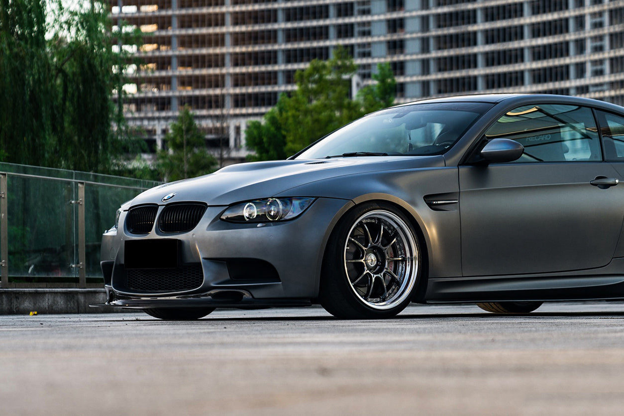 2008-2012 BMW M3 E90 E92 E93 GT4 Style Carbon Fiber Front Lip - DarwinPRO Aerodynamics