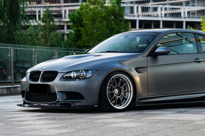 2008-2012 BMW M3 E90 E92 E93 GT4 Style Carbon Fiber Front Lip - DarwinPRO Aerodynamics