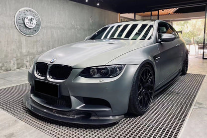 2008-2012 BMW M3 E90 E92 E93 GT4 Style Carbon Fiber Front Lip - DarwinPRO Aerodynamics