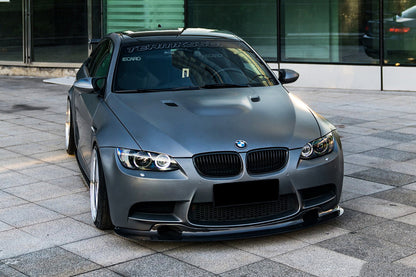 2008-2012 BMW M3 E90 E92 E93 GT4 Style Carbon Fiber Front Lip - DarwinPRO Aerodynamics