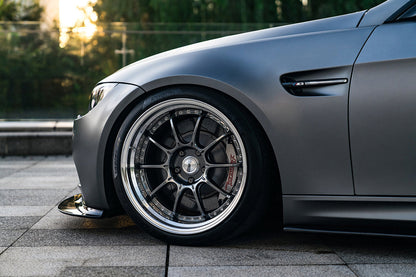 2008-2012 BMW M3 E90 E92 E93 GT4 Style Carbon Fiber Front Lip - DarwinPRO Aerodynamics