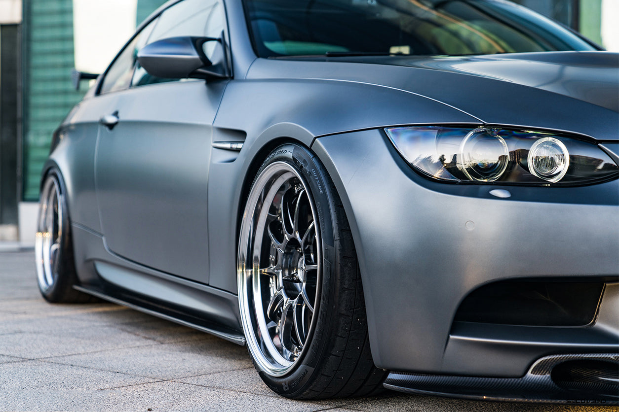 2008-2012 BMW M3 E90 E92 E93 GT4 Style Carbon Fiber Front Lip - DarwinPRO Aerodynamics