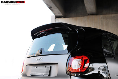 2016-2020 Smart Fortwo 453 BKSS Style Carbon Fiber Roof Spoiler - DarwinPRO Aerodynamics