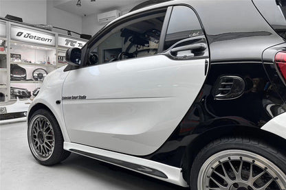 2016-2020 Smart Fortwo 453 BKSS Style Partial Carbon Fiber Side Skirts - DarwinPRO Aerodynamics