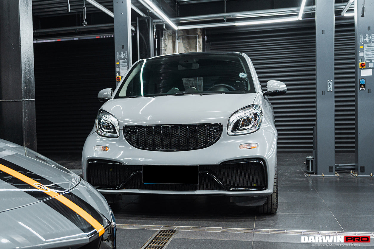 2016-2020 Smart Fortwo 453 BKSS Style Front Bumper - DarwinPRO Aerodynamics