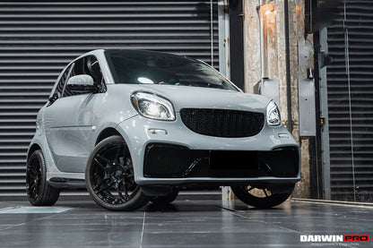 2016-2020 Smart Fortwo 453 BKSS Style Front Bumper - DarwinPRO Aerodynamics