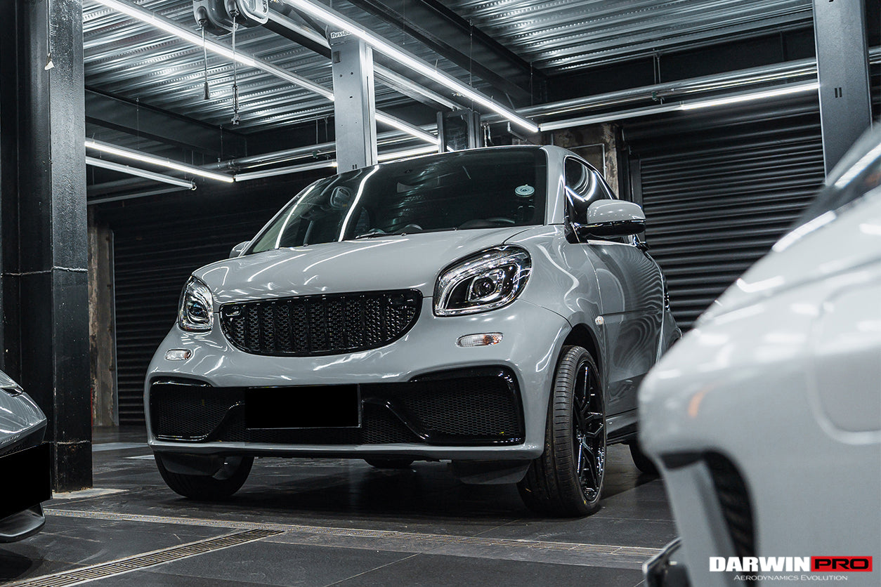 2016-2020 Smart Fortwo 453 BKSS Style Front Bumper - DarwinPRO Aerodynamics