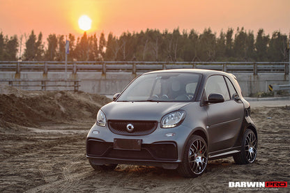 2016-2020 Smart Fortwo 453 BKSS Style Front Bumper - DarwinPRO Aerodynamics