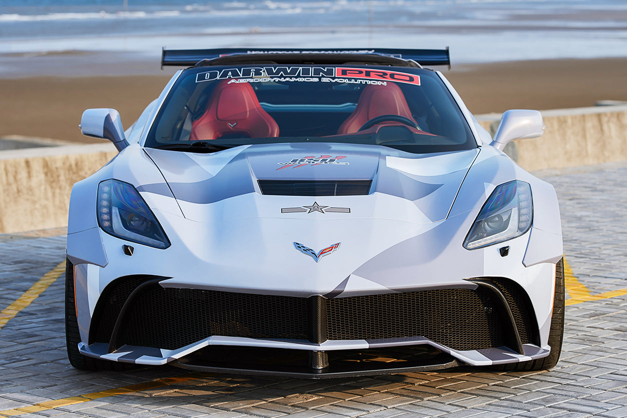 2013-2017 Corvette C7 Z51 Carbon Fiber Hood Scoope Vents