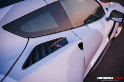 2013-2017 Corvette C7 Z51 Carbon Fiber Rear Quarter Panel Vents