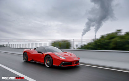 DarwinPRO 2010-2015 Ferrari 458 Coupe Spider BKSS Style Side Skirts - DarwinPRO Aerodynamics