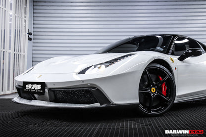 DarwinPRO 2010-2015 Ferrari 458 Coupe Spider BKSS Style Side Skirts - DarwinPRO Aerodynamics