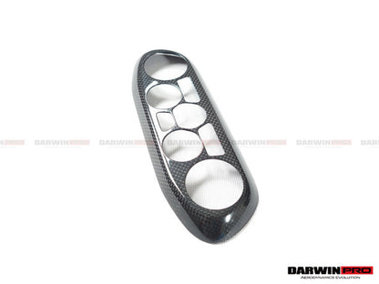 2010-2015 Ferrari 458 Coupe Spider  Speciale Dry Carbon Fiber AC Control Panel Cover - DarwinPRO Aerodynamics