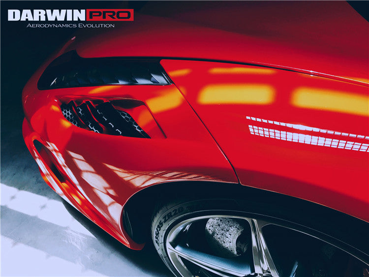2010-2015 Ferrari 458 Coupe  Spider Speciale Style Front Bumper - DarwinPRO Aerodynamics