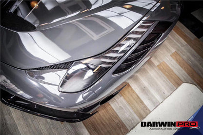 2010-2015 Ferrari 458 Coupe  Spider Speciale Style Front Bumper - DarwinPRO Aerodynamics
