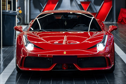 2010-2015 Ferrari 458 Coupe  Spider Speciale Style Hood - DarwinPRO Aerodynamics
